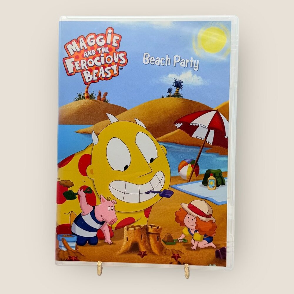 Maggie And The Ferocious Beast Beach Party DVD Kids Cartoon Adventure